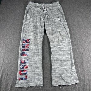 PINK Victoria's Secret Wide Leg Womens Lounge Pants Comfy Cozy Size S Pockets